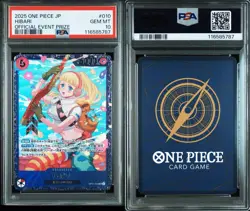 One Piece Card PSA10 Hibari OP11-010 SR 2025 Japanese - Image 1