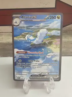 Pokemon TCG Altaria EX Paradox Rift Holo Card 253/182 - Image 1