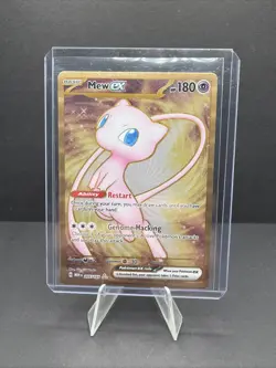 Mew EX 205/165 GOLD CARD Scarlet Violet SV 151 Hyper Rare NM Regular Card - Image 1