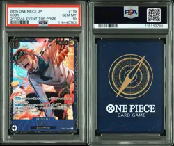 One Piece Card PSA10 Koby OP11-119 Secret 2025 Japanese - Image 1