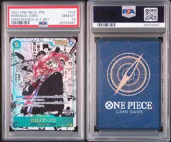 One Piece Card PSA10 Roronoa Zoro OP06-118 Comic Parallel 2023 Japanese - Image 1
