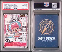 One Piece Card PSA10 Tony Tony Chopper EB01-006 Comic Parallel 2024 Japanese - Image 1