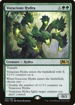 Voracious Hydra -Foil Near Mint MTG Promo Pack: Core Set 2020 - Image 1