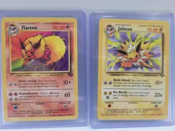 Pokemon Cards Bundle Snorlax Base Set Fossil, Jungle Non & Holo Rare Vintage Y2k - Image 2