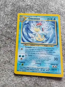 Pokemon TCG Croconaw Neo Genesis #31/111 Vintage Card WOTC LP 2000 - Image 1