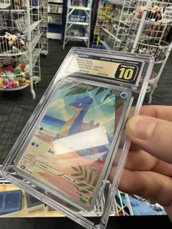 2025 DESTINED RIVALS ILLUSTRATION RARE-HOLO MISTY'S LAPRAS CGC 10 PERFECT - Image 3