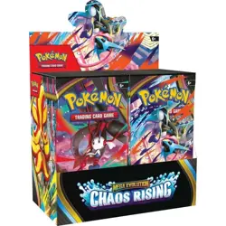 Pokemon TCG: Chaos Rising Boosters Box (36 Packs) - PREORDER CONFIRMED - PRESALE - Image 1