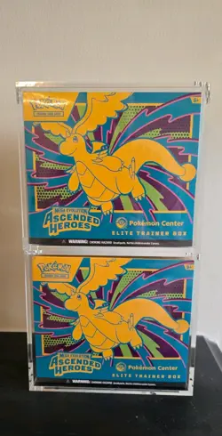 2 x Ascended Heroes Pokemon Center ETB - with cases! Pokemon TCG - Image 1