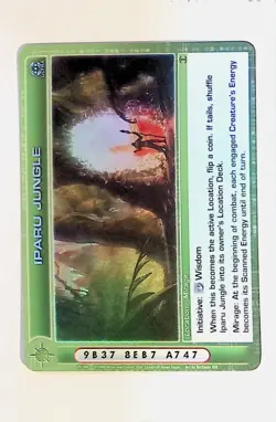 Chaotic Ultra Rare Iparu Jungle TCG CCG (*) - Image 1