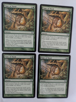 4 Time of Need Champions of Kamigawa MTG NM Free shipping&tracking - Image 1