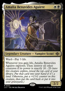 x1 Amalia Benavides Aguirre R MTG The Lost Caverns of Ixalan M/NM, English - Image 1