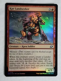 Kav Landseeker 138 Edge of Eternities Foil Magic the Gathering - Image 1