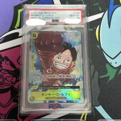 One Piece Card PSA10 Monkey D Luffy OP07-109 SR 2024 Japanese - Image 1