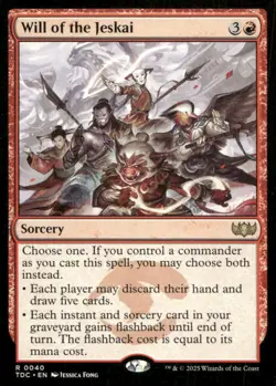 Will of the Jeskai R Commander: Tarkir: Dragonstorm 40 NM - Image 1