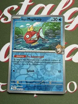 Misty's Magikarp Reverse Holo Card 048/182 Sv10: Destined Rivals Pokemon TCG - Image 1