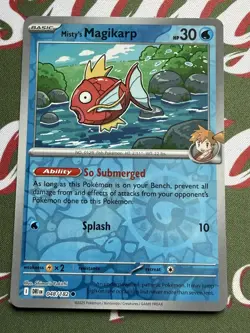 Misty's Magikarp Reverse Holo Card 048/182 Sv10: Destined Rivals Pokemon TCG - Image 3
