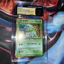 🌿🌿🌿 CGC 10 Pristine Bulbasaur 001/032 HOLO RARE Japanese Classic Collection - Image 2