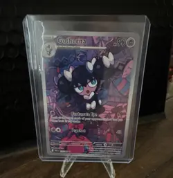 Pokemon TCG Gothorita 125/086 Sv: White Flare English Illustration Rare Holo - Image 1