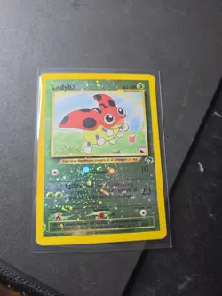 Pokemon Ledyba 07/18 Southern Islands English Promo Reverse Holo Basic 2001 MP - Image 1