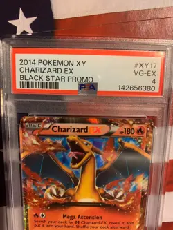 🔥 PSA 2014 Pokemon XY, CHARIZARD EX, BLACK STAR PROMO #XY17, Foil FULL ART - Image 3