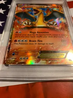 🔥 PSA 2014 Pokemon XY, CHARIZARD EX, BLACK STAR PROMO #XY17, Foil FULL ART - Image 5