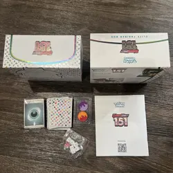 Pokemon 151 Elite Trainer Box ETB Empty NO PACKS OR PROMO w/ Sleeves Dividers 820650853159 - Image 3