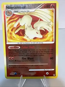 Pokemon TCG Ninetales Mysterious Treasures Reverse Holo 32/123 MP/LP - Image 4