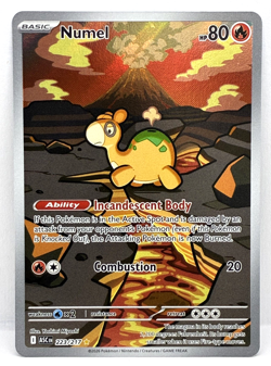 Numel - 223/217 Pokemon TCG Ascended Heroes Illustration Rare Pokemon Card - Image 1