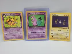 Pokemon Cards Bundle WOTC Team Rocket Dark Charizard Non & Holo Rare Vintage Y2k - Image 4