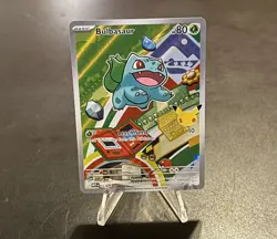 Pokemon 2026 Bulbasaur MEP 037 First Partner Promo Illustration Rare Mint - Image 3