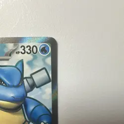 Pokemon TCG Blastoise EX Ultra Rare Full Art Holo 184/165 SV151 Stage 2 330 HP - Image 3