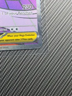 Pokemon TCG Holo Ultra Rare Full Art Mega Gengar EX Ascended Heros NM/MT - Image 4