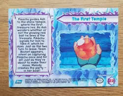 The First Temple #32 - Pokemon Topps Pokemon 2000 Movie Blue Logo NM/MT - Image 4