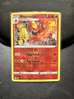 Pokemon - MAGMORTAR 020/172 - Brilliant Stars - Reverse Holo Rare - NM/M - Image 1