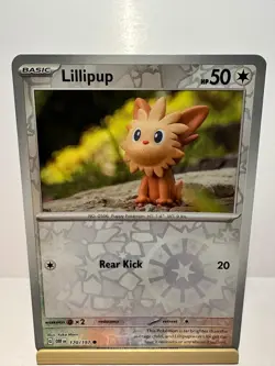 Lillipup 170/197 Common Obsidian Flames Pokemon Near Mint - Image 1