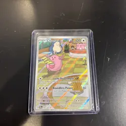 CHANSEY 187/167 ILLUSTRATION RARE TWILIGHT MASQUERADE POKEMON NM - Image 1