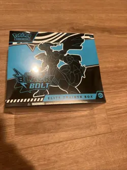 Pokemon TCG Black Bolt ETB Factory Sealed Brand New Us Seller Fast Shipping - Image 1
