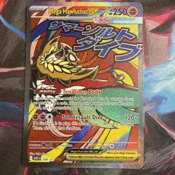 Mega Hawlucha Ex 268/217 Mega Attack Rare Pokemon Ascended Heroes - Image 1