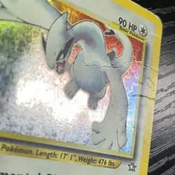 Pokemon TCG Lugia 9/111 Neo Genesis Holo MP - Image 3