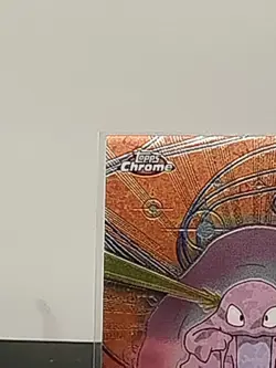 2000 Pokemon Game Topps Chrome Grimer TV Rare Base Series 2 #88 - Image 3