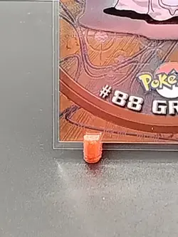 2000 Pokemon Game Topps Chrome Grimer TV Rare Base Series 2 #88 - Image 4