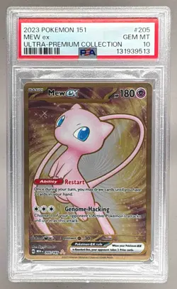 2023 Pokemon Scarlet Violet 151 Ultra Premium Promo 205 Mew ex PSA 10 131939513 - Image 1