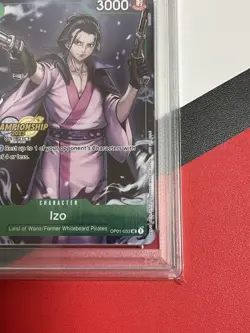 One Piece Card PSA10 Izo OP01-033 Champion Ship 2023 English - Image 5