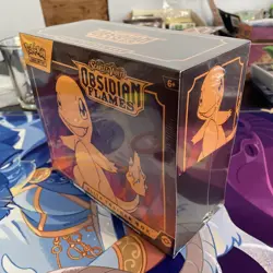 Pokemon Scarlet & Violet Obsidian Flames Elite Trainer Box (ETB) English w/Dents - Image 2