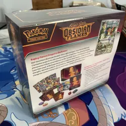 Pokemon Scarlet & Violet Obsidian Flames Elite Trainer Box (ETB) English w/Dents - Image 4