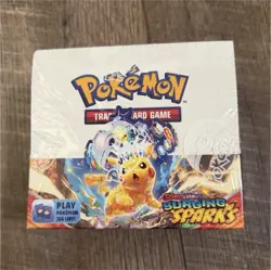 Pokemon Scarlet & Violet Surging Sparks Booster Box English TCG 2024 - Image 1