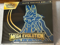 Pokemon TCG Lucario Mega Evolution ETB Elite Trainer Box Sealed - Image 1