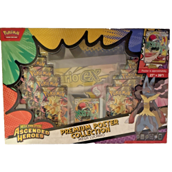 Pokemon TCG: Ascended Heroes Premium Poster Collection Mega Lucario Box - Image 2