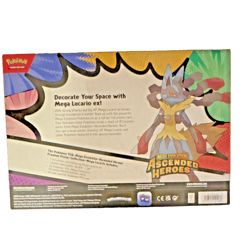 Pokemon TCG: Ascended Heroes Premium Poster Collection Mega Lucario Box - Image 3