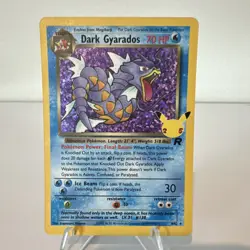 Dark Gyarados 8/82 Celebrations Classic Collection Holo Pokemon English - Image 1